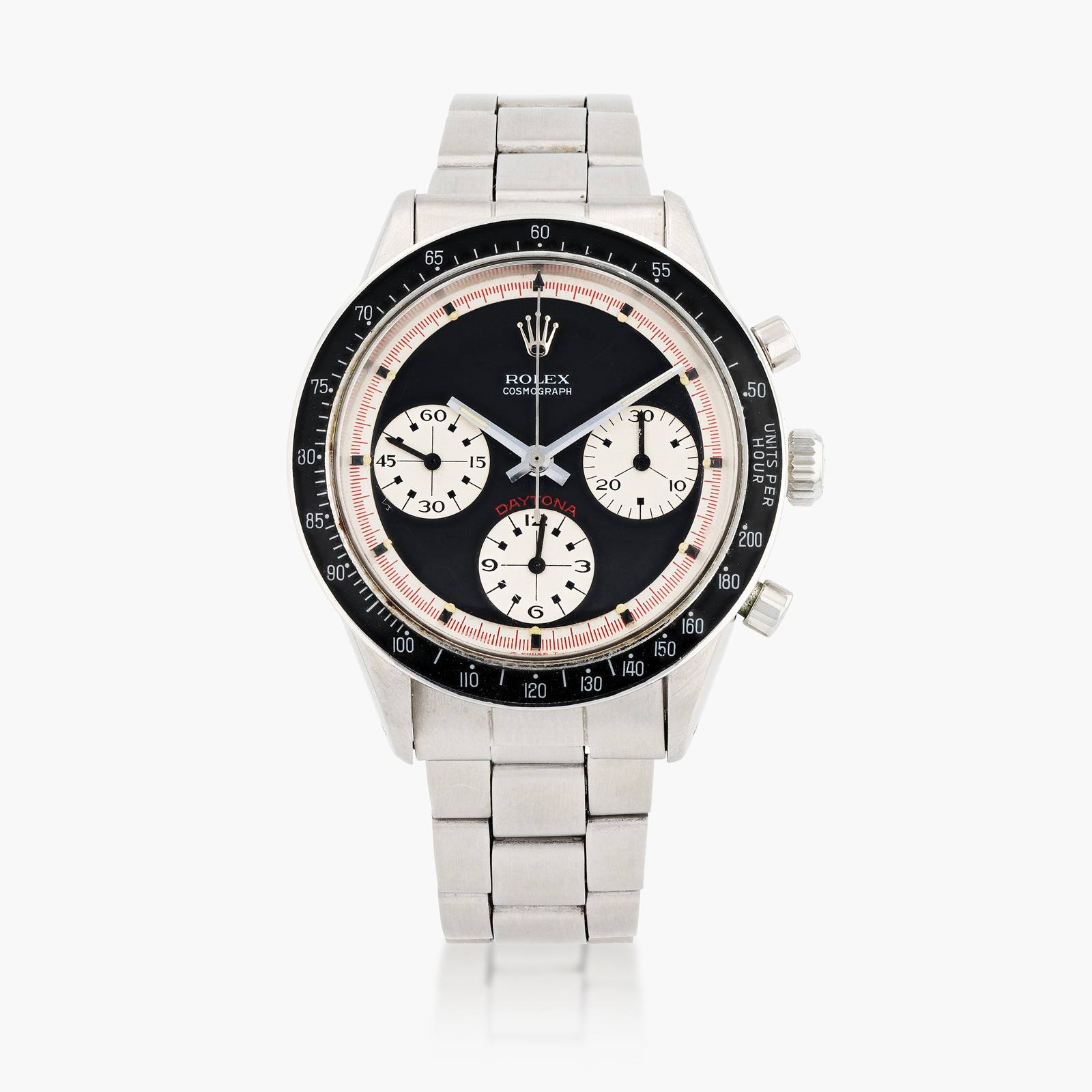 Rolex Daytona Paul Newman ref. 6241 with black exotic dial.