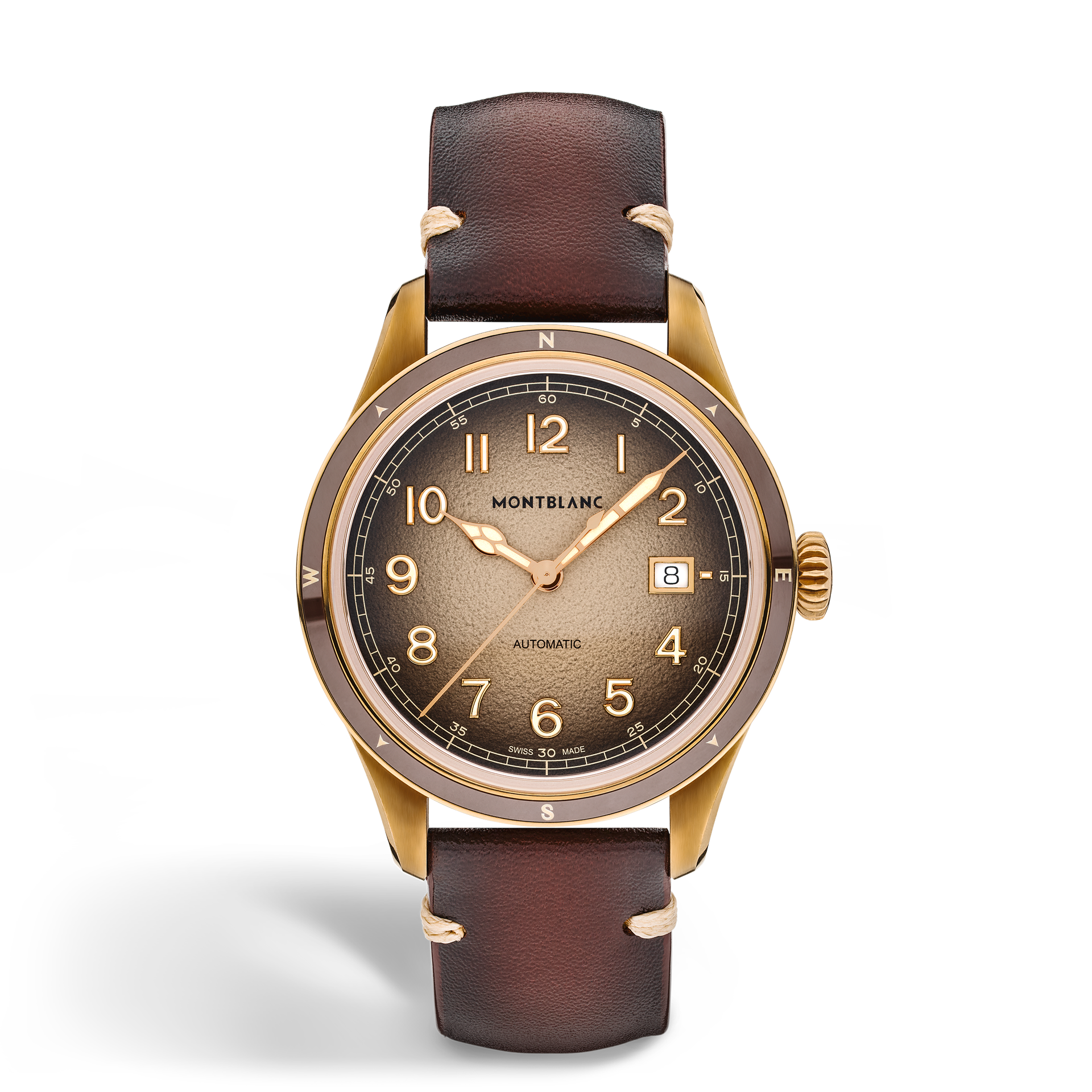 Montblanc 1858 Automatic Date 0 Oxygen in bronze.