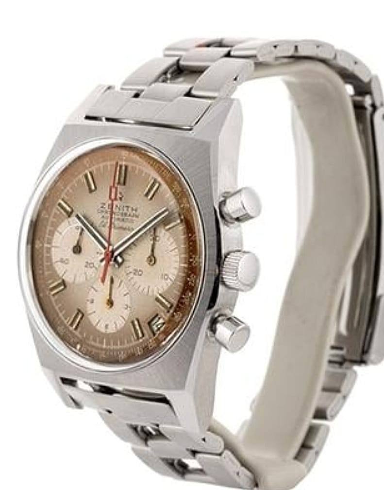Vintage Zenith El Primero reference A385 chronograph
